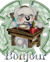Gif bonjour ours